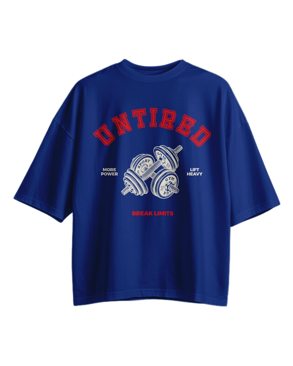Oversized Untired Break Limits T-shirt